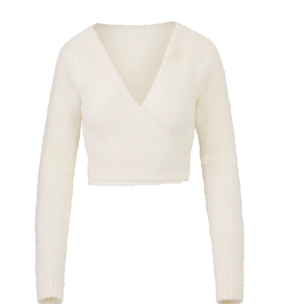 SKIMS cozy knit wrap